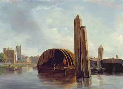 Vue de Lambeth - English School